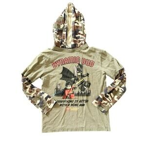 Lego Batman Dynamic Duo Long‎ Sleeve Shirt Size 10/12